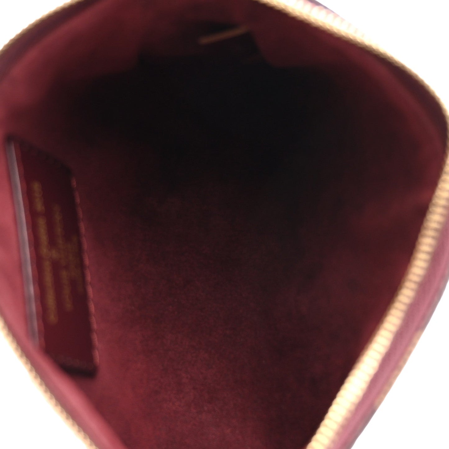 Damier Paillettes Mini Pochette Accessories Red