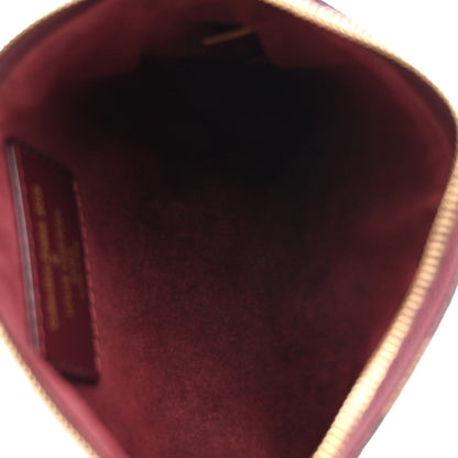Damier Paillettes Mini Pochette Accessories Red