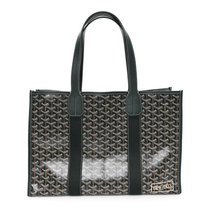 Goyardine Villette MM Tote Green