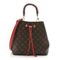 Monogram Braided Neonoe Coquelicot