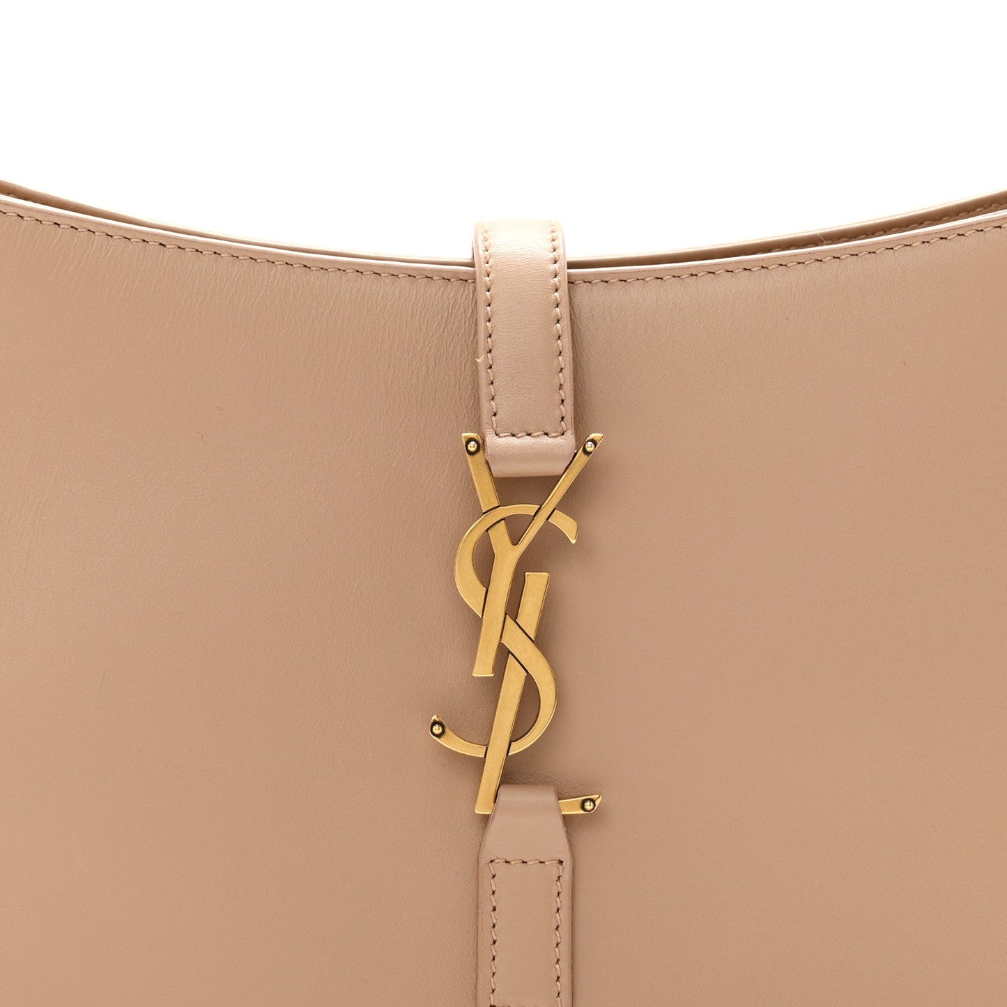 Smooth Calfskin Le 5 A 7 Hobo Taupe