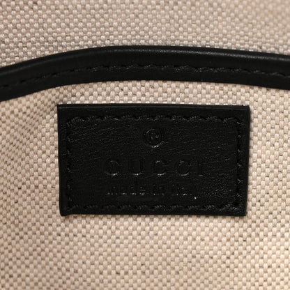 Arabella Calfskin Horsebit 1955 Soft Small Shoulder Bag Black