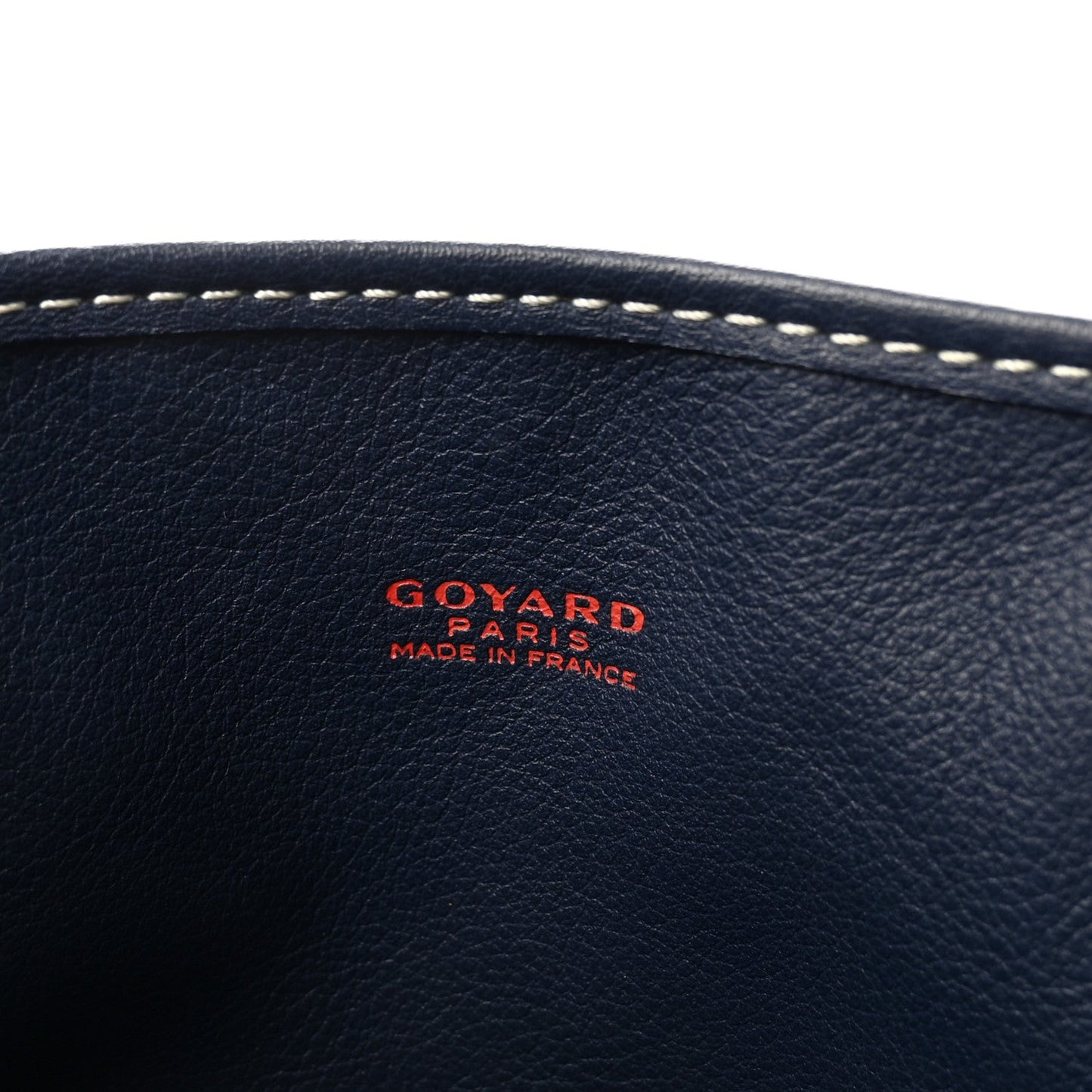 Goyardine Reversible Mini Anjou Navy