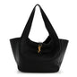 Grained Deerskin Bea Tote Black