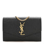 Grain De Poudre Uptown Chain Wallet Black
