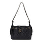 Denim Quilted Mini Chanel 25 Handbag Dark Blue