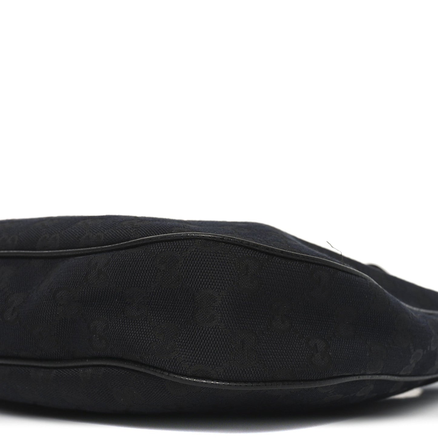 Monogram Medium Half Moon Hobo Black