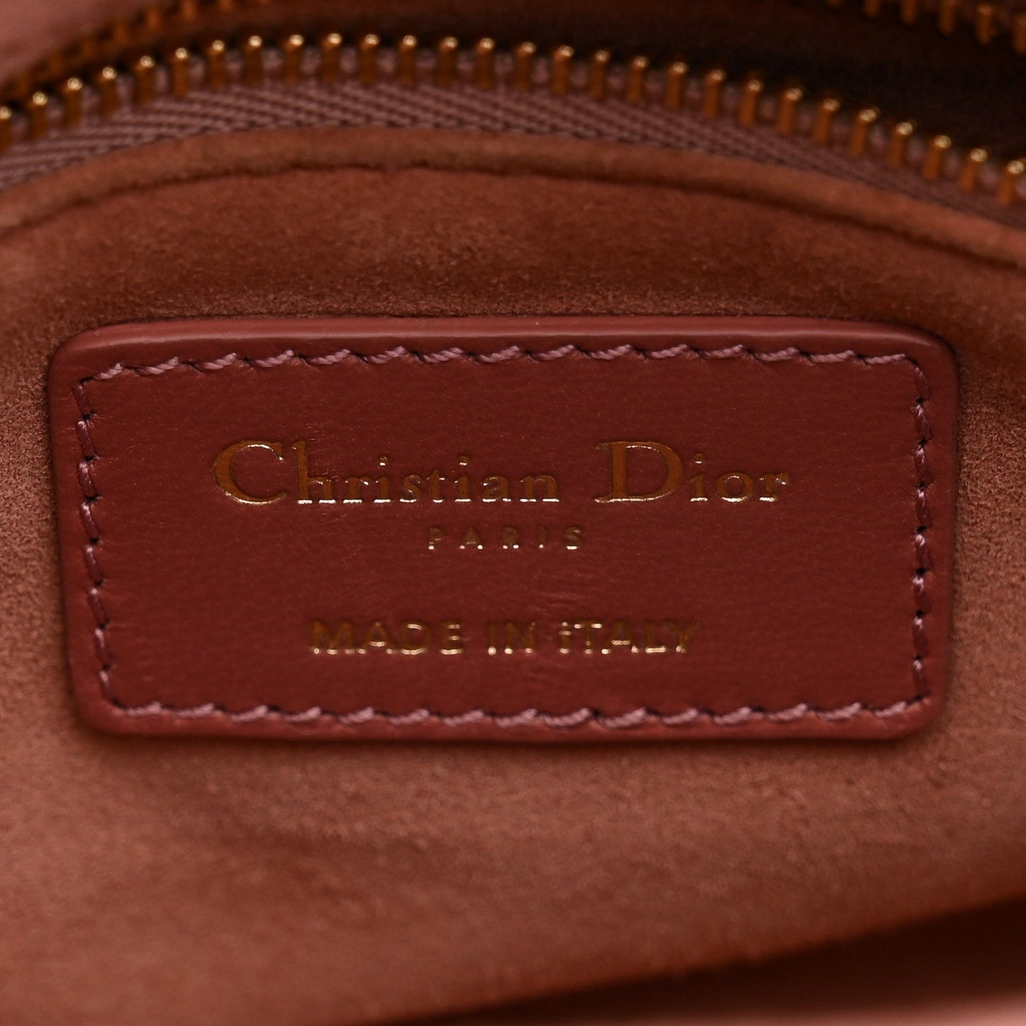 Velvet Mini Lady Dior Pink