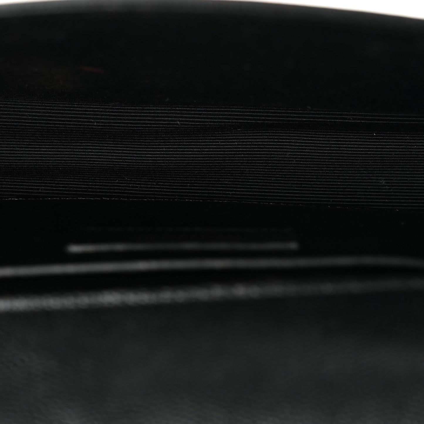Grain De Poudre Monogram Cassandre Clutch Black