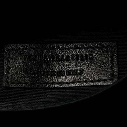 Calfskin Matelasse Monogram Lou Camera Bag Black