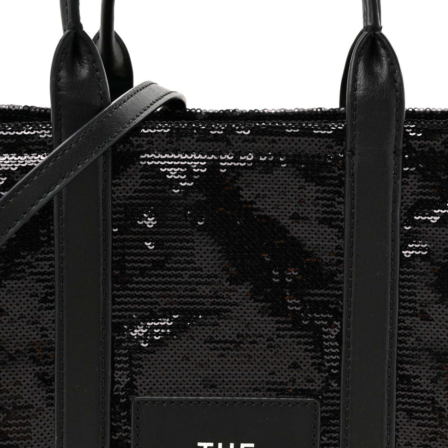 Sequin Small The Tote Bag Black