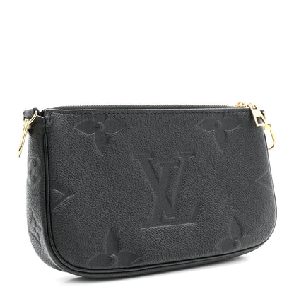 Empreinte Monogram Giant Multi Pochette Accessories Small Pochette Black