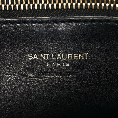 Calfskin Monogram Baby Cabas Black
