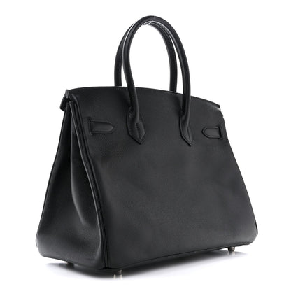 Epsom Birkin 30 Black