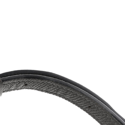 Grained Calfskin Nano Belt Bag Grey