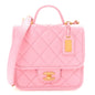 Caviar School Memory Mini Top Handle Flap Light Pink