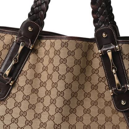 Monogram Medium Pelham Shoulder Bag Dark Brown
