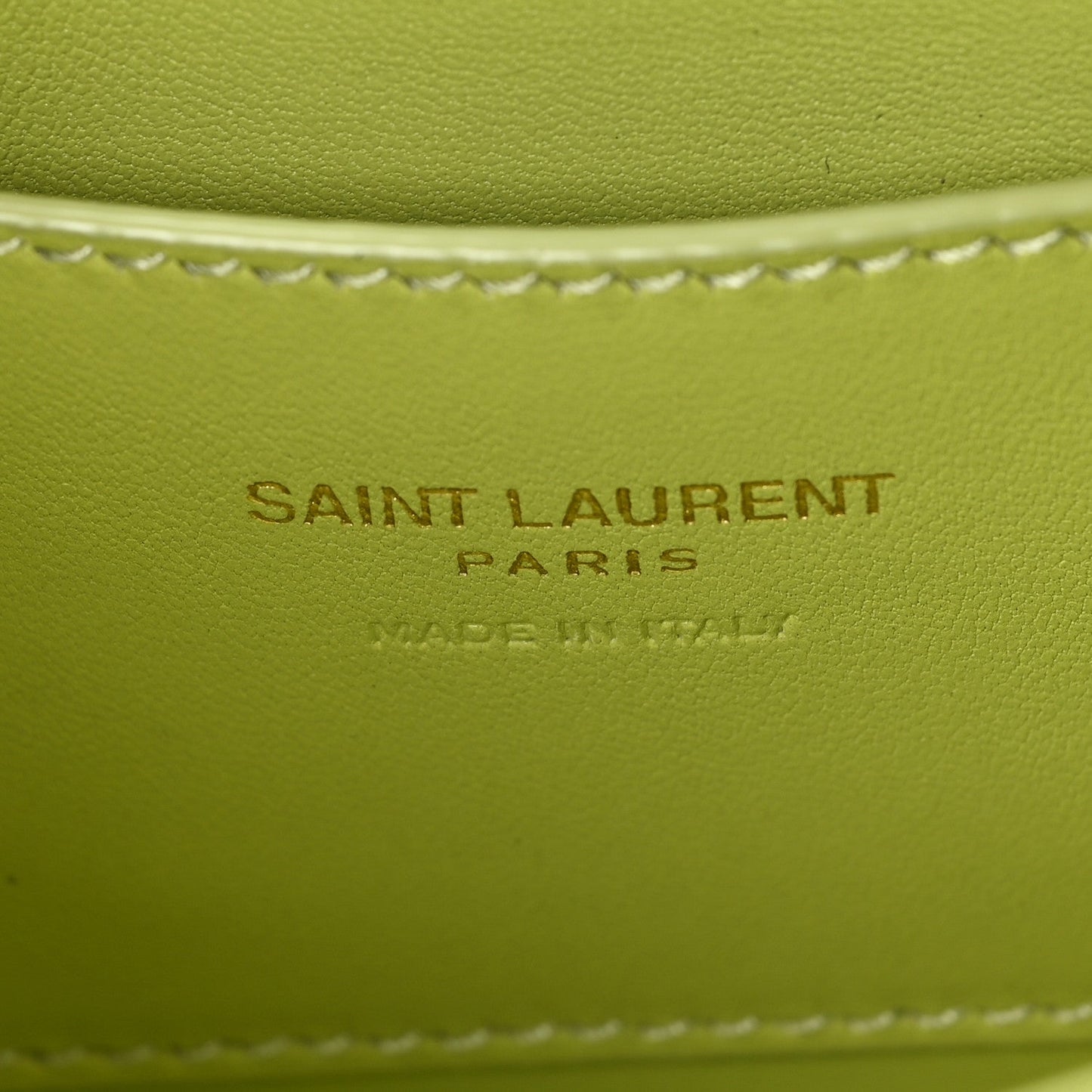 Calfskin Lizard Embossed Le 5 A 7 Mini Hobo Dull Lime