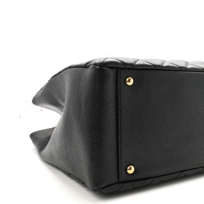 Caviar Quilted XL Grand Shopping Tote GST Black
