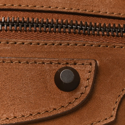 Suede Calfskin Classic Hardware Medium Le City Camel