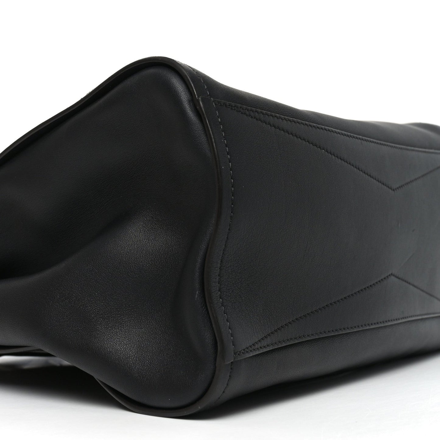 Calfskin Medium Mystic Shoulder Bag Black