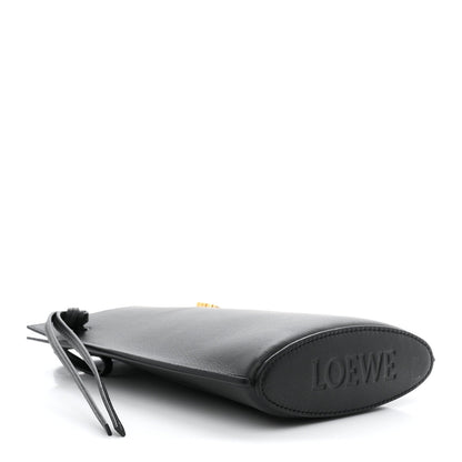 Smooth Calfskin Dice Pocket Black