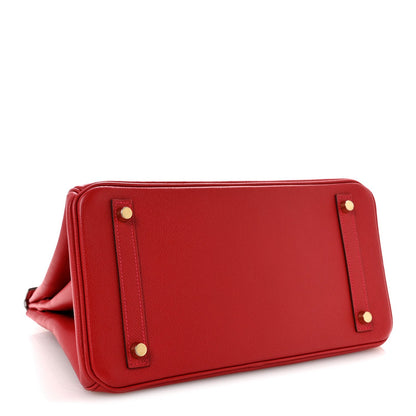 Epsom BIRKIN 30 Rouge Casaque