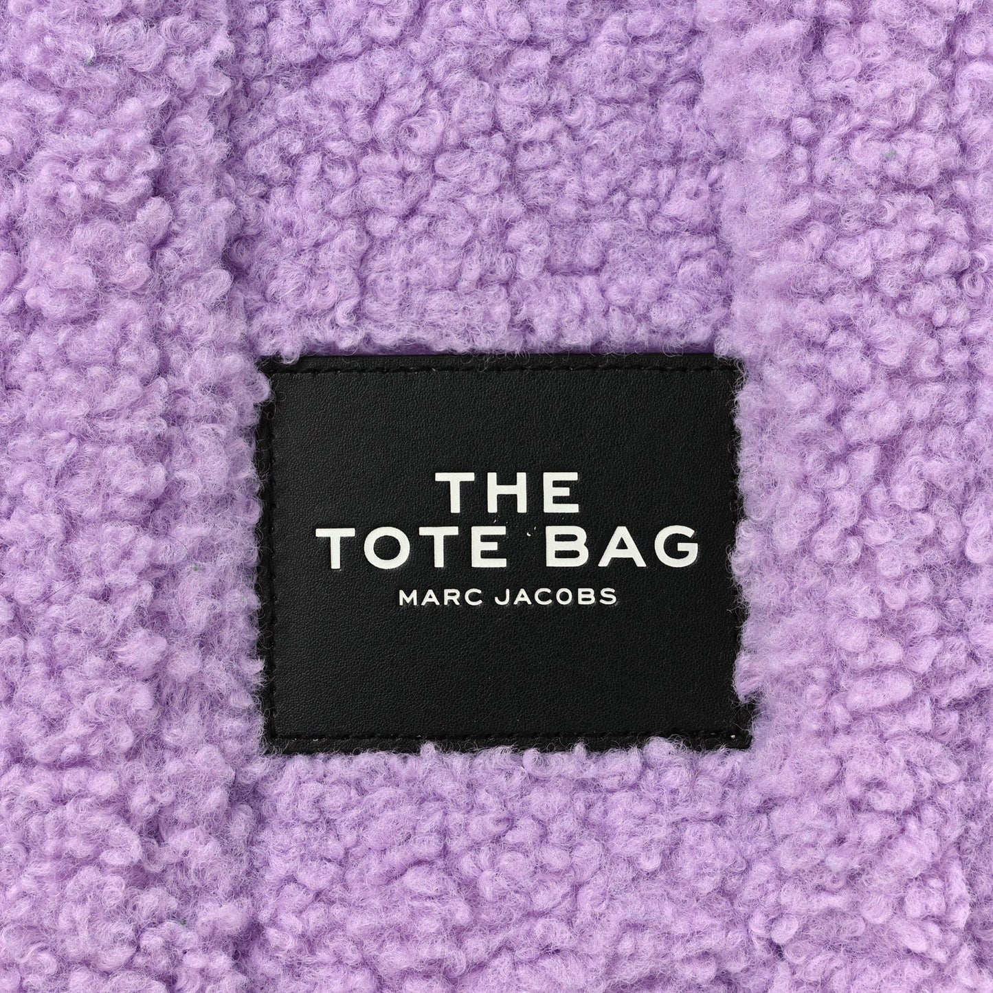 Polyester Cotton Small The Teddy Traveler Tote Bag Lilac