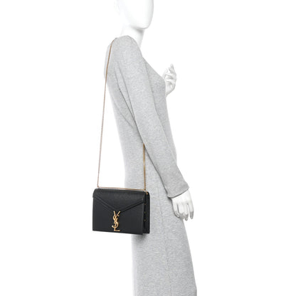 Grain De Poudre Monogram Cassandra Clasp Bag Black Rouge Legion