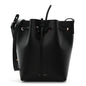 Calfskin Mini Bucket Bag Black Flamma