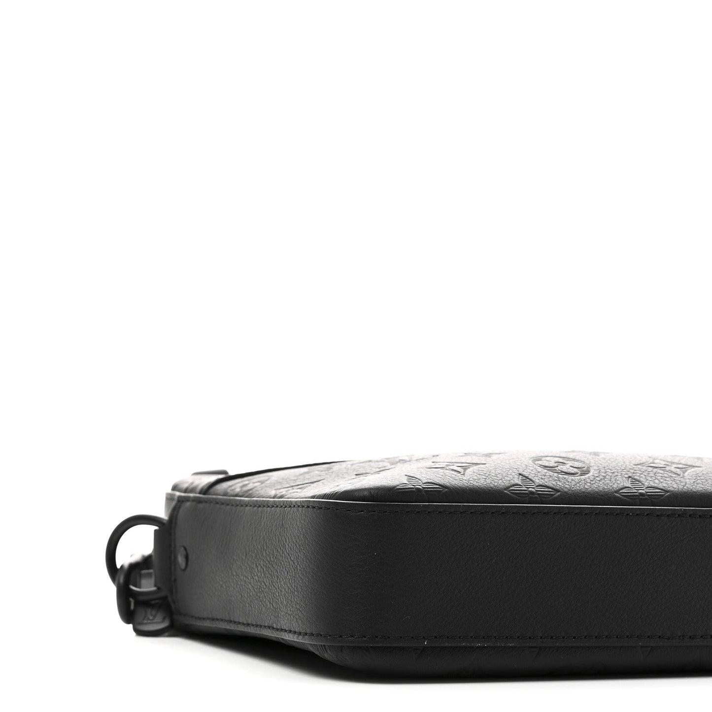Calfskin Monogram Shadow Trio Messenger Black