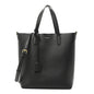 Calfskin Toy Shopping Tote Black
