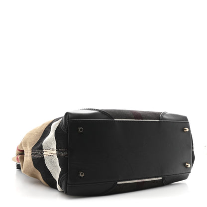 Canvas Mega Check Medium Maidstone Black