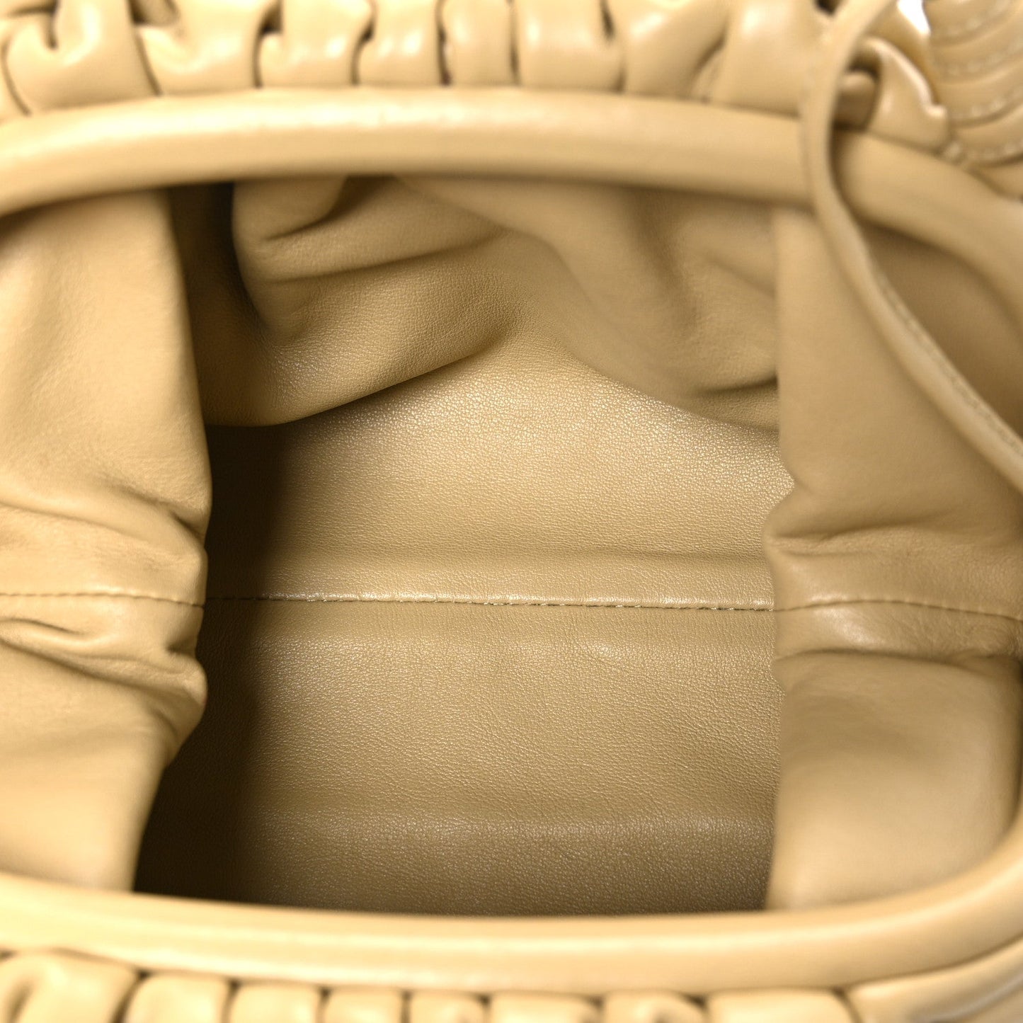 Butter Calfskin The Mini Pouch Tapioca