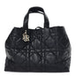 Calfskin Macrocannage Large Toujours Black