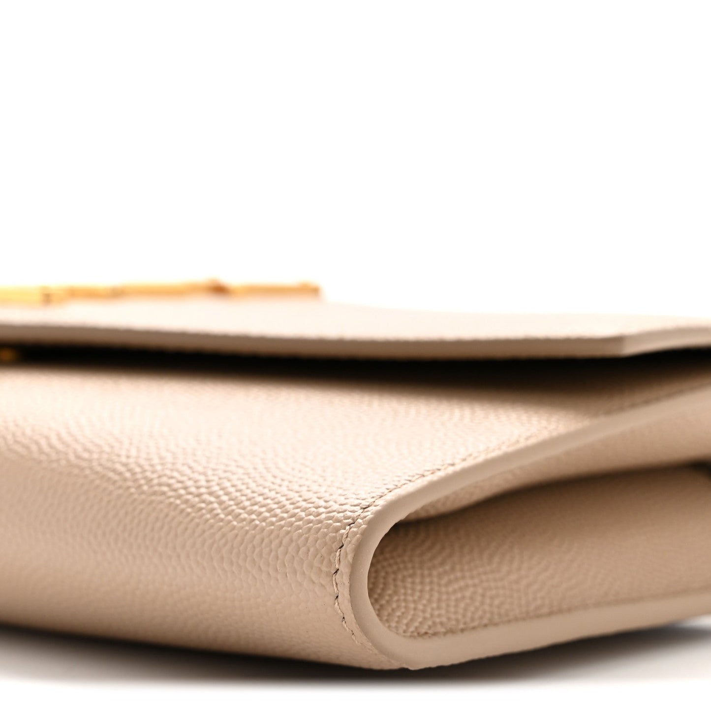 Grain De Poudre Monogram Uptown Chain Wallet Taupe