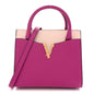 Grainy Calfskin Virtus Top Handle Tote Pink Light Pink
