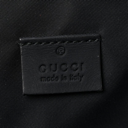 Rubber Guccissima Laptop Briefcase Black