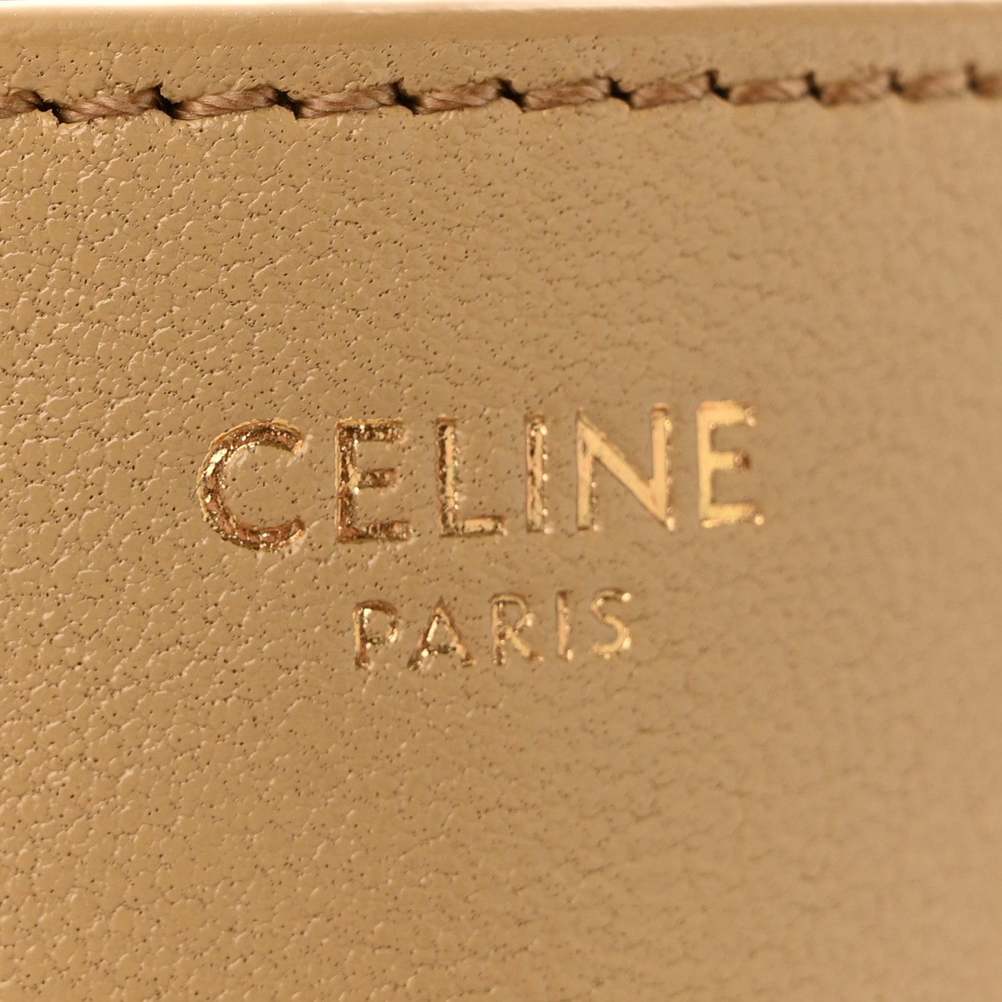 Shiny Lambskin Soft Triomphe Besace Bag Sandcastle