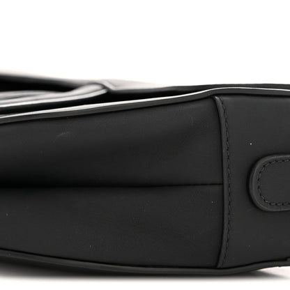 Ultra Matte Saddle Bag With Strap Black