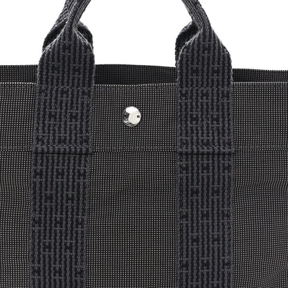 Canvas Herline PM Tote Grey