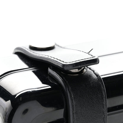 X RIMOWA Aluminum Personal Clutch On Strap Black