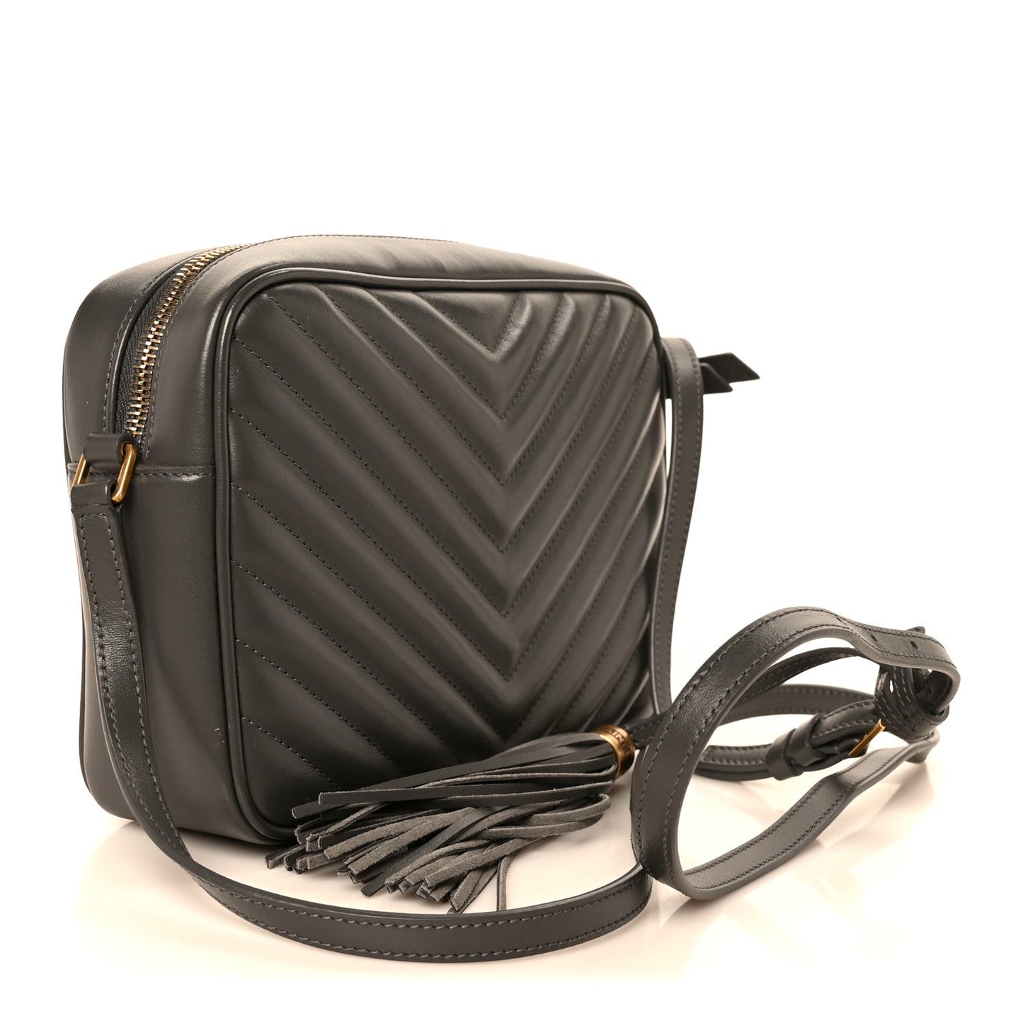 Calfskin Matelasse Monogram Lou Camera Bag Storm