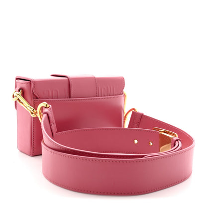 Smooth Calfskin 30 Montaigne Box Bag Pink