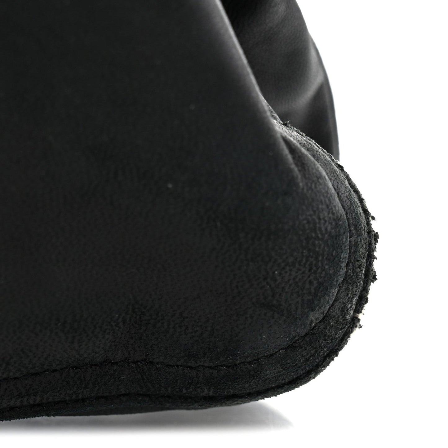 Nappa Pocket Satchel Black