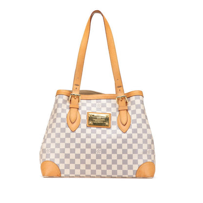 Louis Vuitton Hampstead MM Damier Azur shoulder bag