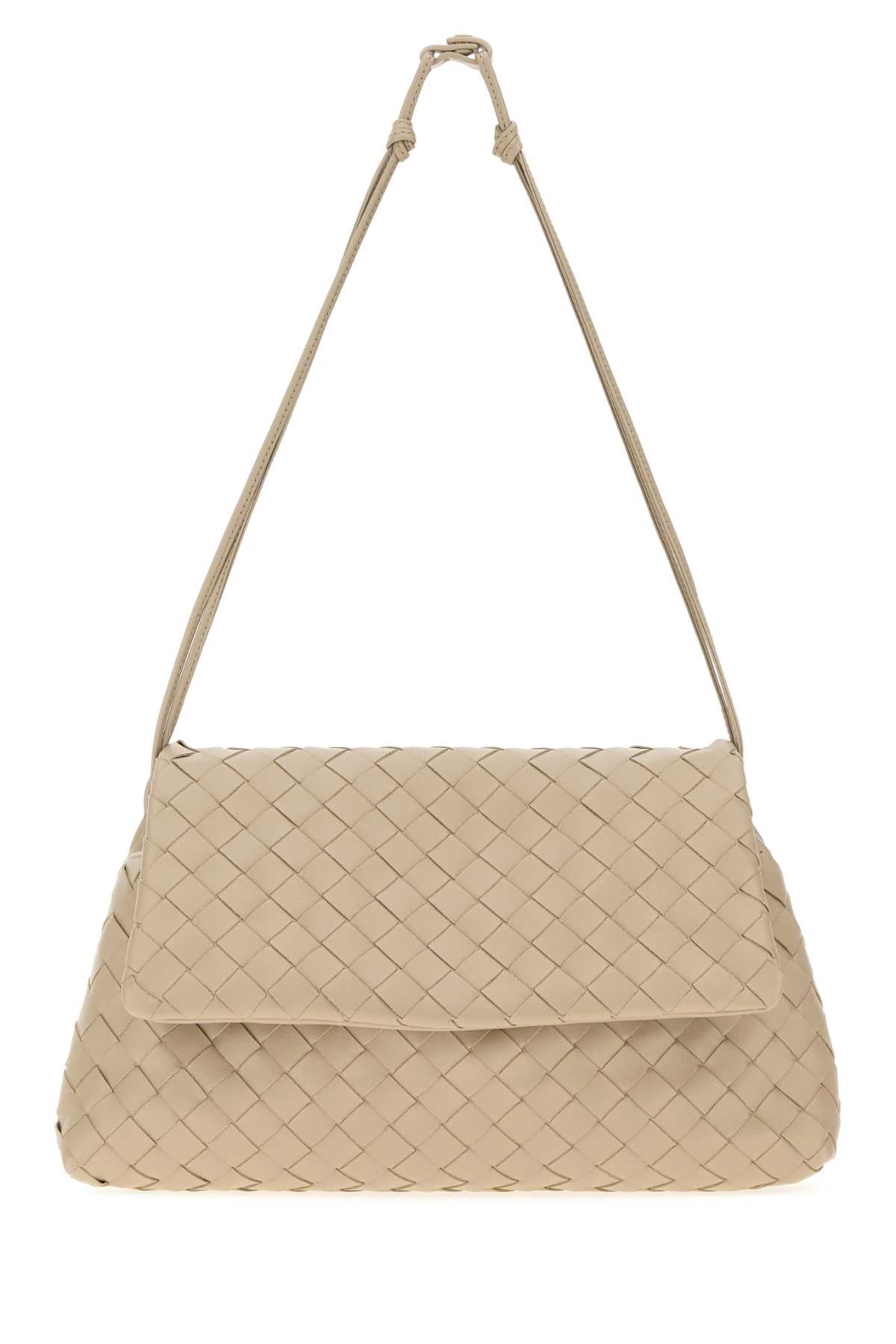 Bottega Veneta Women Sand Leather Clutch
