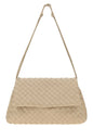 Bottega Veneta Women Sand Leather Clutch