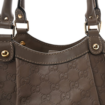Guccissima Medium Sukey Tote Taupe
