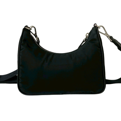 Prada Re-Edition Nylon Saffiano Leather 2way Shoulder Bag